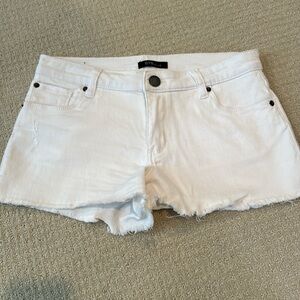 STS White Jean Shorts Size 25